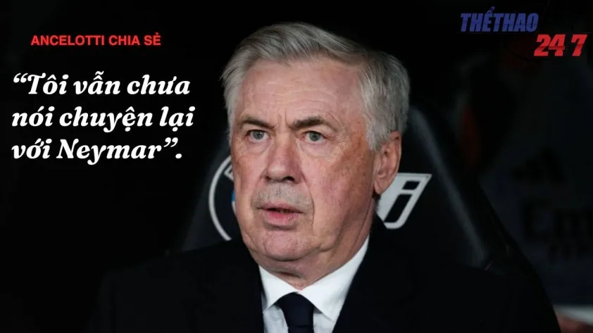 Carlo Ancelotti nói thật về Neymar: “Không còn ở đỉnh cao nữa” 8 HLV Carlo Ancelotti tuyên bố sự thật cay đắng với Neymar