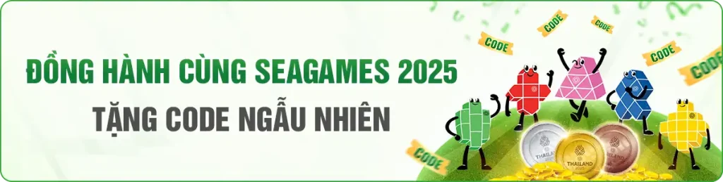 OK9 Đồng Hành SEA Games 2025 – Tặng CODE Ngẫu Nhiên Lên Đến 1.999 Điểm Mỗi Ngày 10 OK9 Đồng Hành SEA Games 2025 – Tặng CODE Ngẫu Nhiên